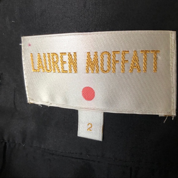 💋 Anthropologie Lauren Moffatt Wool/Cotton Skirt  2 - Picture 6 of 7